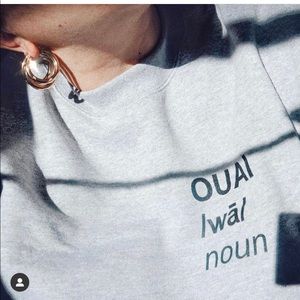 Ouai x Pizza Slime Definition sweatshirt